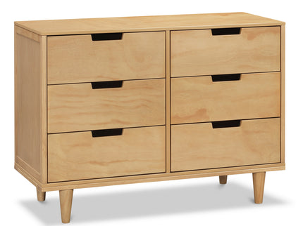 W4926HY,DaVinci,Marley 6-Drawer Double Dresser in Honey