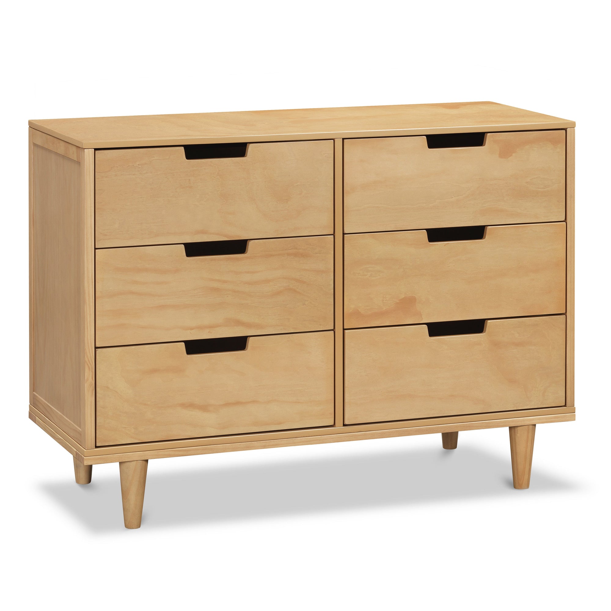 W4926HY,DaVinci,Marley 6-Drawer Double Dresser in Honey