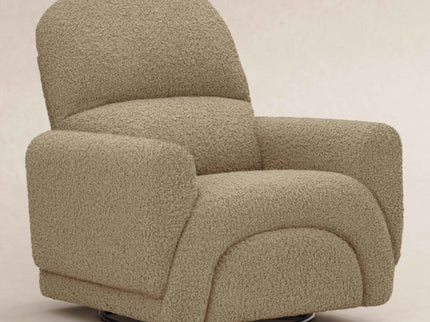 M30087LT,Babyletto,Rainbow Recliner and Swivel Glider in Latte Teddy Loop