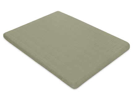 T29733MCA,Babyletto,Matcha Muslin All-Stages Midi Crib Sheet in GOTS Certified Organic Cotton