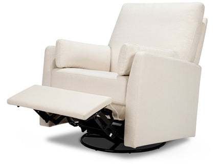 F24687PCM,Carter's,Ethan Swivel Recliner in Performance Cream Linen