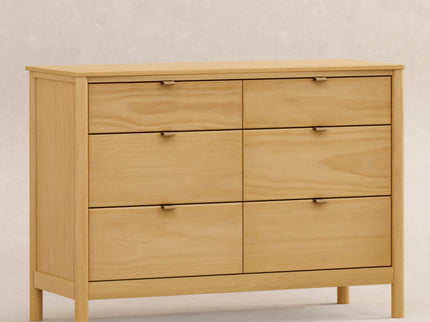 M25616HY,Babyletto,Bondi 6-Drawer Assembled Dresser in Honey