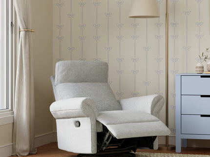 M24386FTG,DaVinci,Suzy Flex Swivel Recliner w/ Adj. Arms & Headrest in Frost Grey