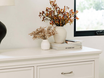 M15816RW,Namesake,Darlington 6-Drawer Dresser in Warm White