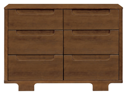 M23426NL,Babyletto,Yuzu 6-Drawer Dresser in Natural Walnut