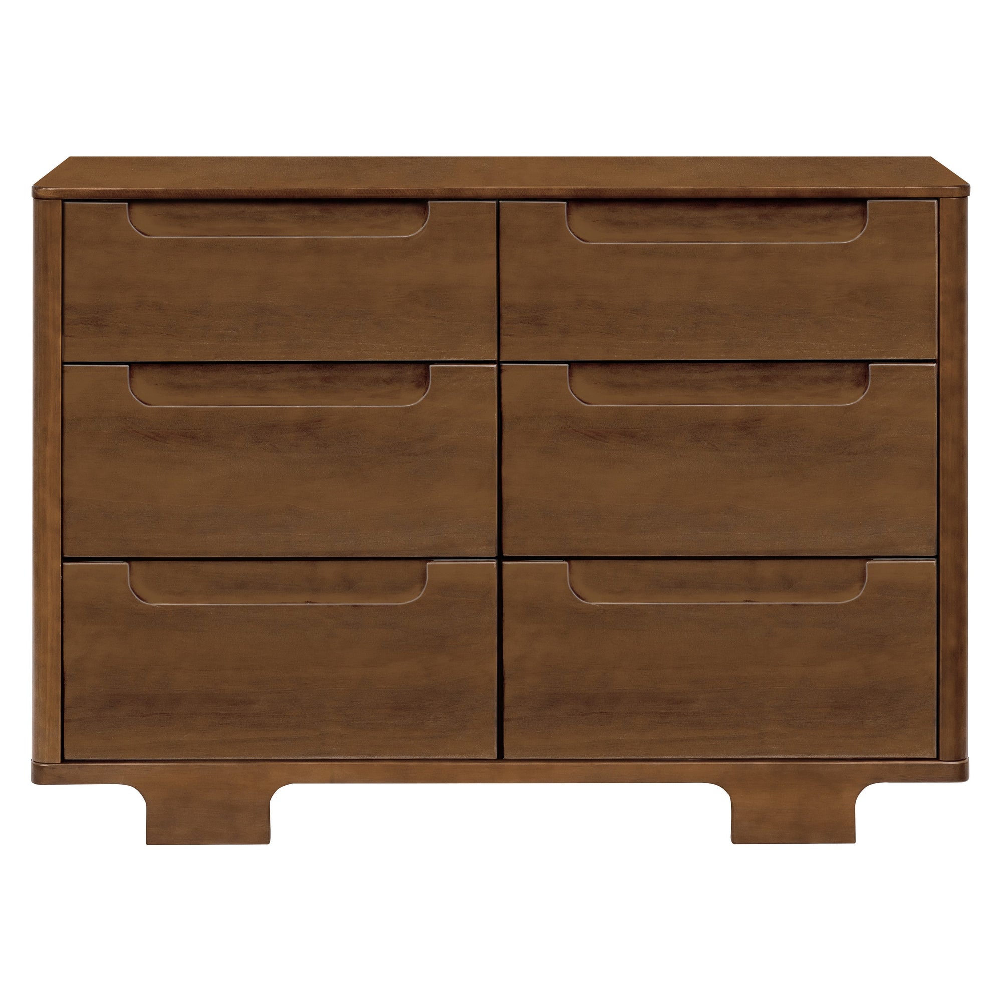 M23426NL,Babyletto,Yuzu 6-Drawer Dresser in Natural Walnut