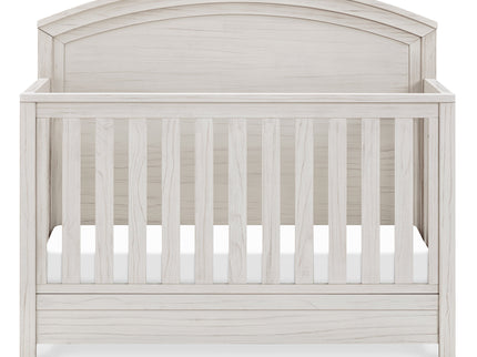 B26401WDF,Monogram by Namesake,Hemsted 4-in-1 Convertible Crib in White Driftwood