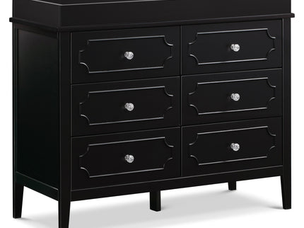 M11426E,DaVinci,Chloe Regency 6-Drawer Dresser in Ebony