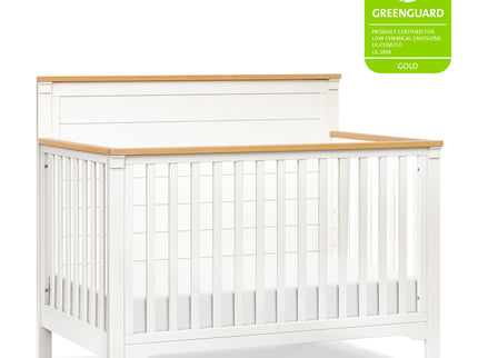 M27201RWHY,DaVinci,Shea 4-in-1 Convertible Crib in Warm White and Honey