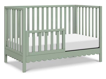 M27801LS,DaVinci,Sammy Scallop 4-in-1 Convertible Crib in Light Sage