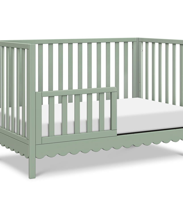 M27801LS,DaVinci,Sammy Scallop 4-in-1 Convertible Crib in Light Sage