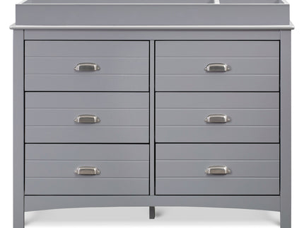 F16906G,Carter's,Nolan 6-Drawer Double Dresser in Grey