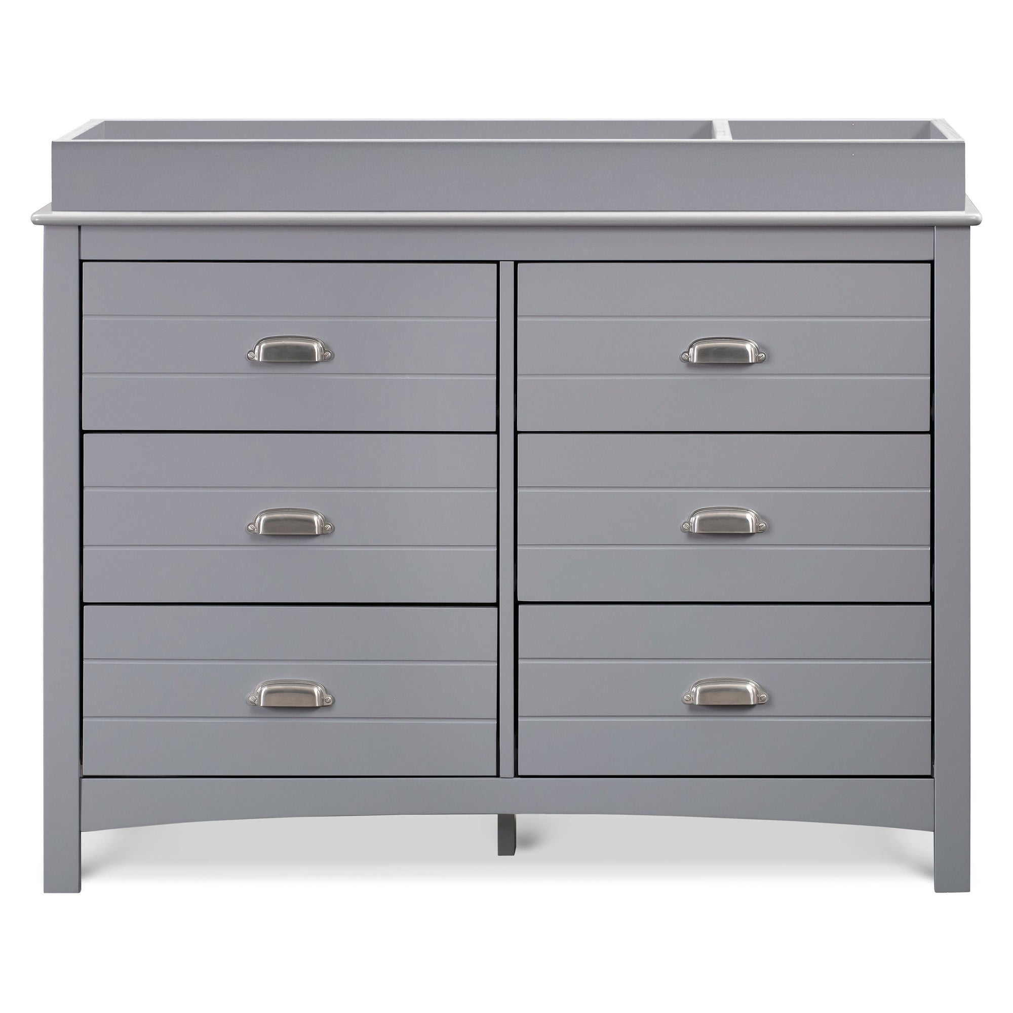 F16906G,Carter's,Nolan 6-Drawer Double Dresser in Grey