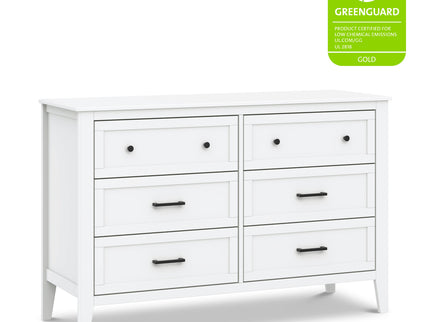 M24726W,DaVinci,Beau 6-Drawer Dresser in White