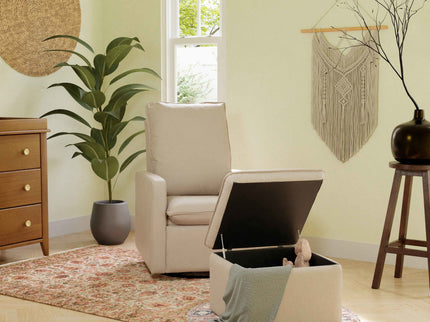 M20985PBEW,Babyletto,Cali Storage Ottoman in Performance Beach Eco-Weave