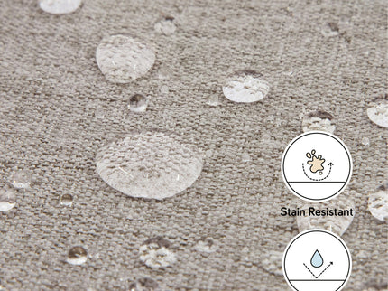 M23085PGEWLB,Babyletto,Sigi Glider Recliner w/ Electronic Control and USB in Performance Grey Eco-Weave w/Light Wood Base