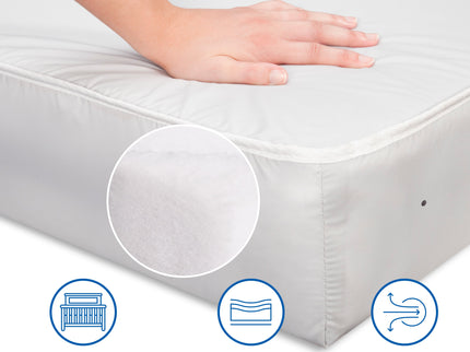 M5384C,DaVinci,Complete Slumber Crib & Toddler Mattress Firm Support  100% Non-Toxic