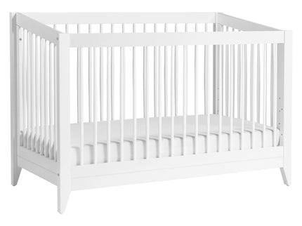 M10301W,Babyletto,Sprout 4-in-1 Convertible Crib w/Toddler Bed Conversion Kit in White Finish