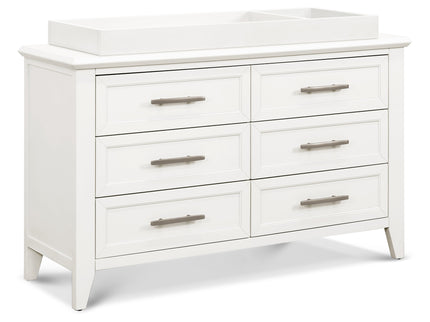 B14416RW,Monogram by Namesake,Beckett 6-Drawer Dresser in Warm White