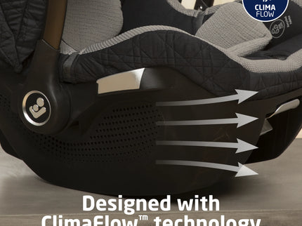 Tana 360° Rotating Travel System with Peri™ 180° in Onyx Heritage