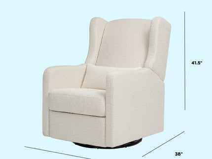 F19587WB,Carter's,Arlo Recliner and Swivel Glider in Ivory Boucle