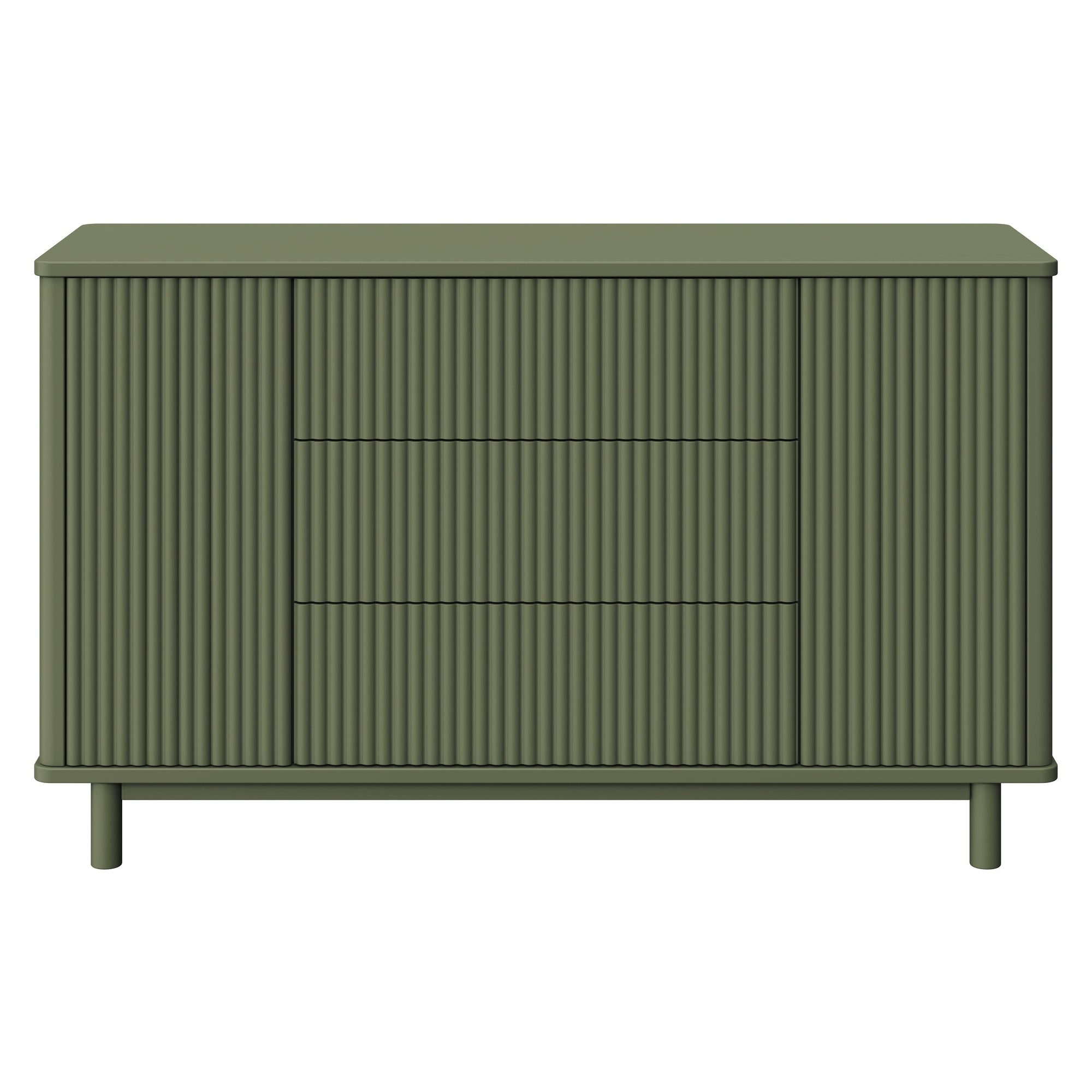 M29816OL,Babyletto,Pogo Tambour Assembled Dresser in Olive