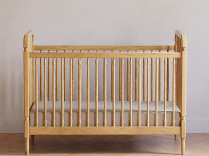 M7101HY,Namesake,Liberty 3-in-1 Convertible Spindle Crib w/Toddler Bed Conversion Kit in Honey