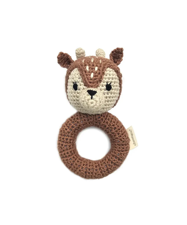 Crochet Fawn Rattle