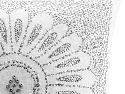 INK + IVY Sofia Cotton Embroidered 20" Square Throw Pillow