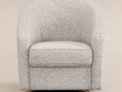 M5887BWB,Babyletto,Madison Swivel Glider in Black White Boucle
