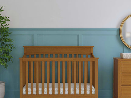 M9301CT,DaVinci,Grove 4-in-1 Convertible Crib In Chestnut Finish