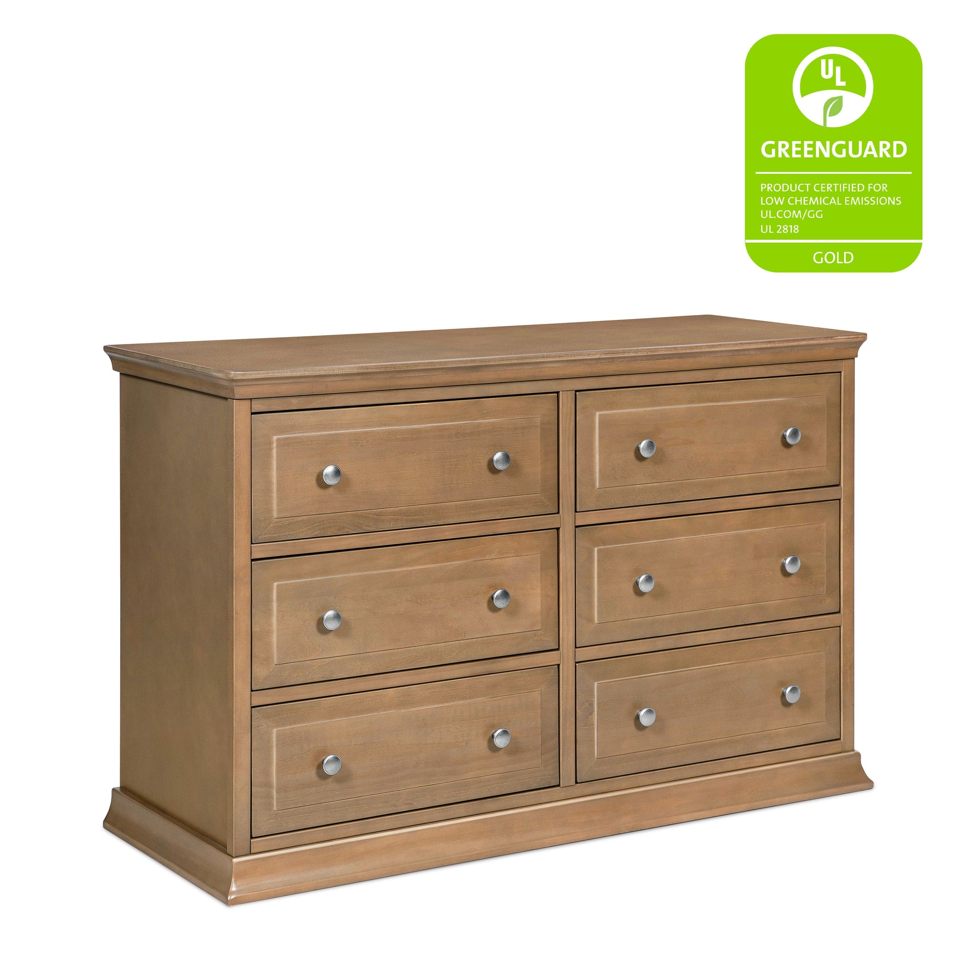 M4426HN,DaVinci,DaVinci Signature 6-Drawer Double Dresser in Hazelnut