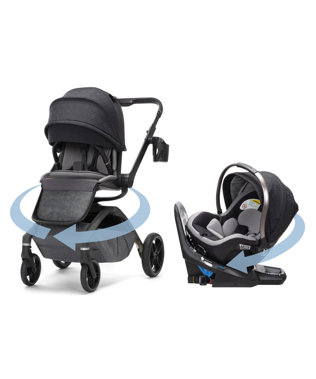 Tana 360° Rotating Travel System with Peri™ 180° in Onyx Heritage