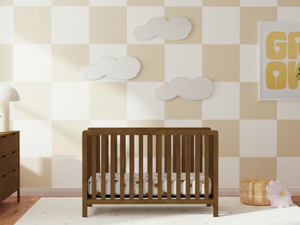 F11901L,Carter's,Colby 4-in-1 Low-profile Convertible Crib in Walnut