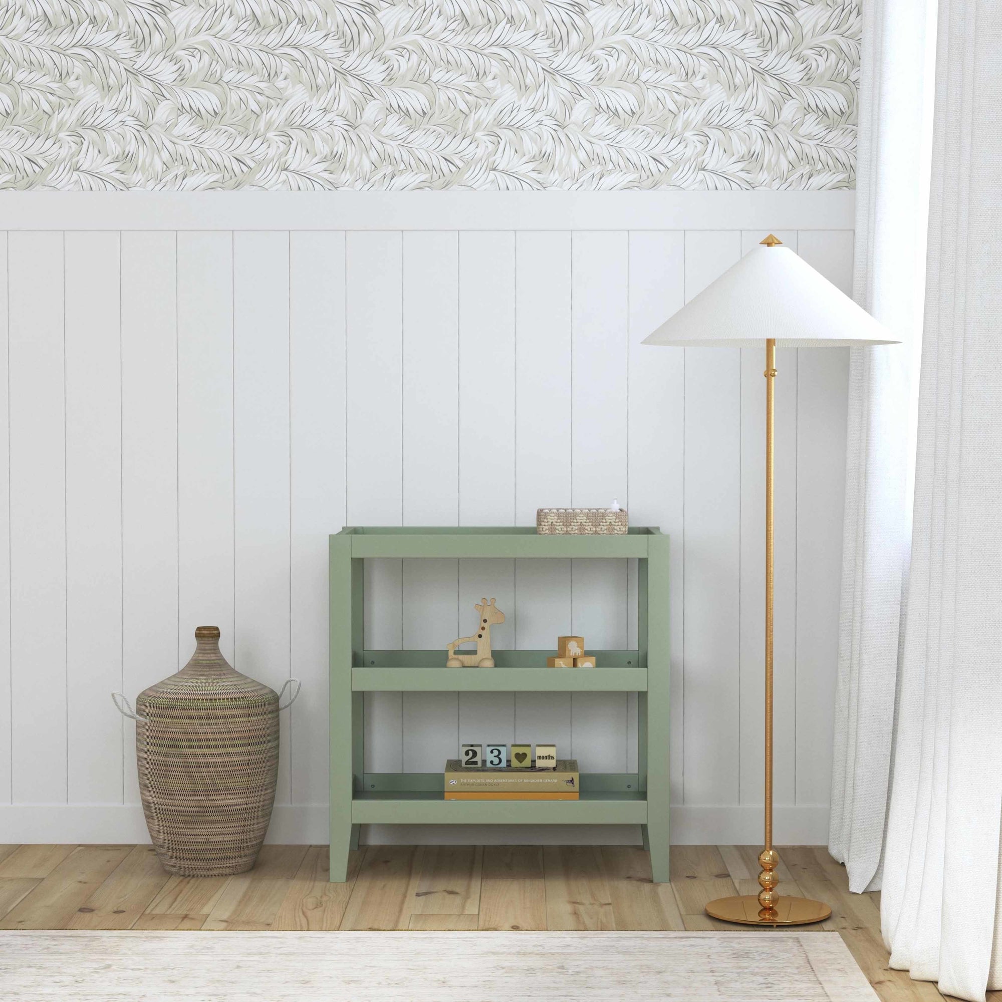 F11902LS,Carter's,Colby Changing Table in Light Sage