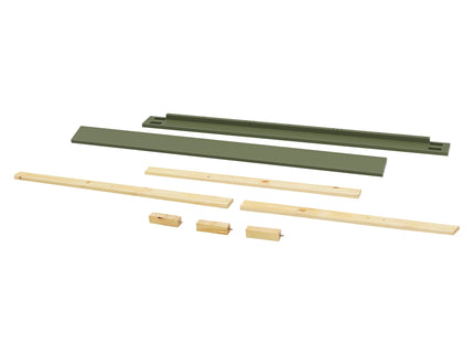 M7689OL,The MDB Family,Full Size Bed Conversion Kit in Olive