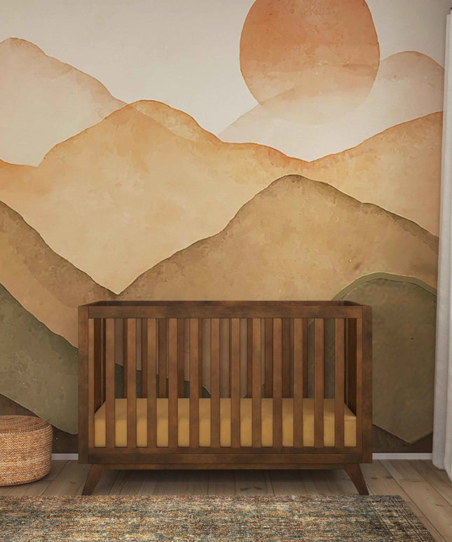 M22501L,DaVinci,Otto 3-in-1 Convertible Crib in Walnut