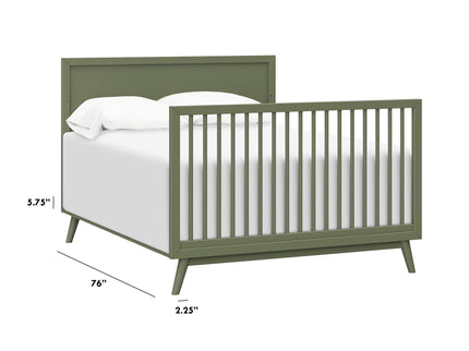 M7689OL,The MDB Family,Full Size Bed Conversion Kit in Olive