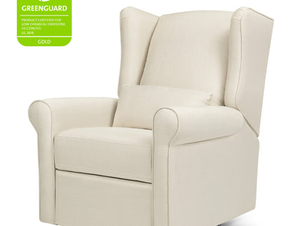 M21887NO,DaVinci,Hayden Recliner and Swivel Glider in Natural Oat
