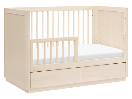 M21601NX,Babyletto,Bento 3-in-1 Convertible Storage Crib w/Toddler Bed Conversion Kit in Washed Natural