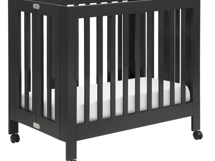 M6698B,Babyletto,Origami Mini Crib in Black Finish
