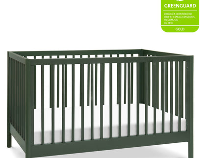 M25101FRGR,DaVinci,Birdie 3-in-1 Convertible Crib in Forest Green