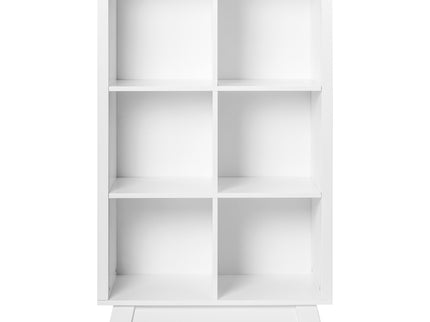 M4211W,Babyletto,Hudson Cubby Bookcase in White
