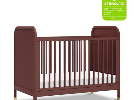 M26742CR,Namesake,Brimsley Tambour 3-in-1 Convertible Crib in Crimson