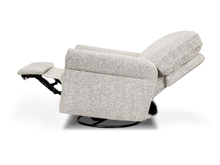 B17787BWB,Monogram by Namesake,Monroe Pillowback Power Recliner in Black White Boucle