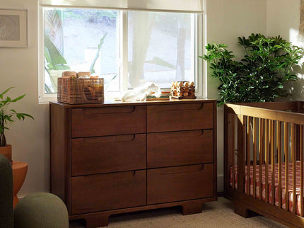 M23426NL,Babyletto,Yuzu 6-Drawer Dresser in Natural Walnut