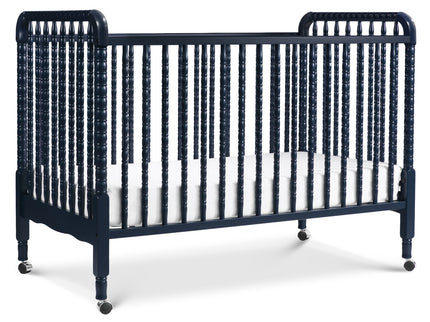 M7391V,DaVinci,Jenny Lind Stationary Crib in Navy Blue Finish