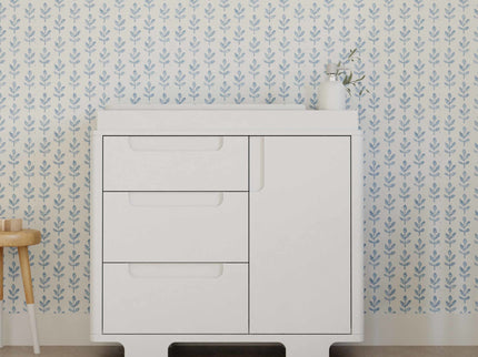 M23423W,Babyletto,Yuzu 3-Drawer Changer Dresser in White