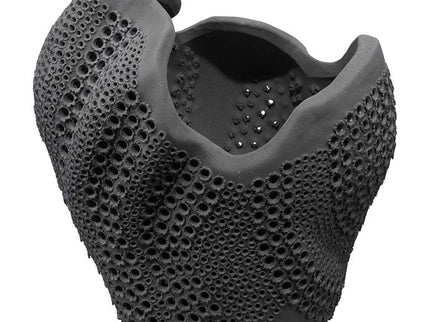 Jamie Young Eclipse 13 1/2" High Matte Black Decorative Vase