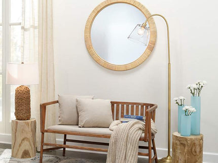 Jamie Young Gwendolyn Sky Blue Glass Vases Set of 3